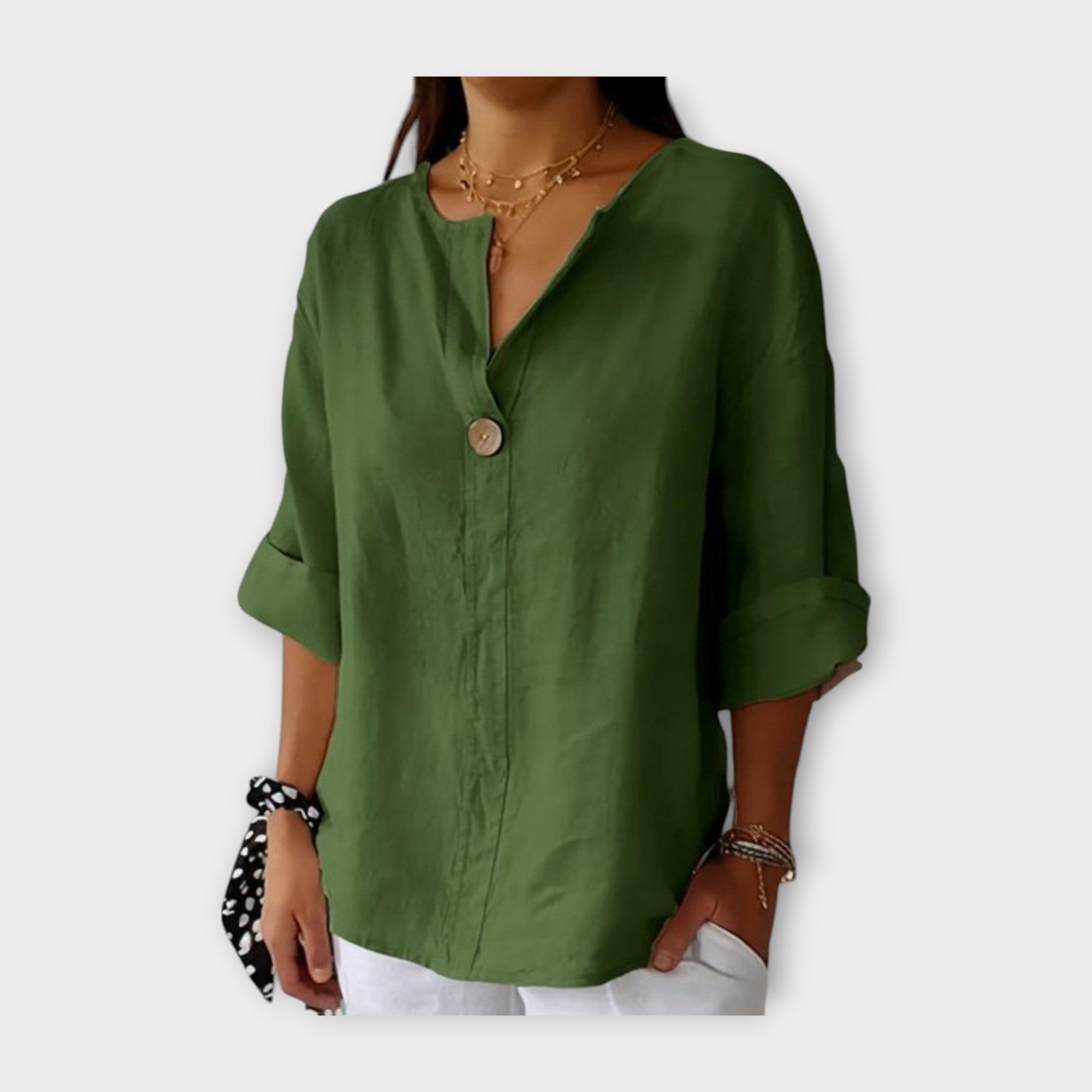 Blusa Lino Vivienne