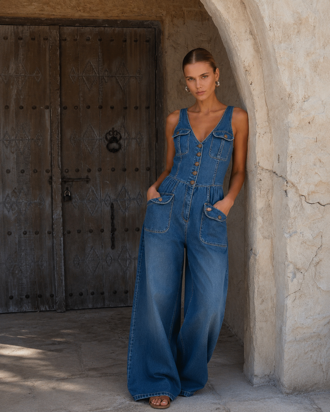 Mono Denim Capri