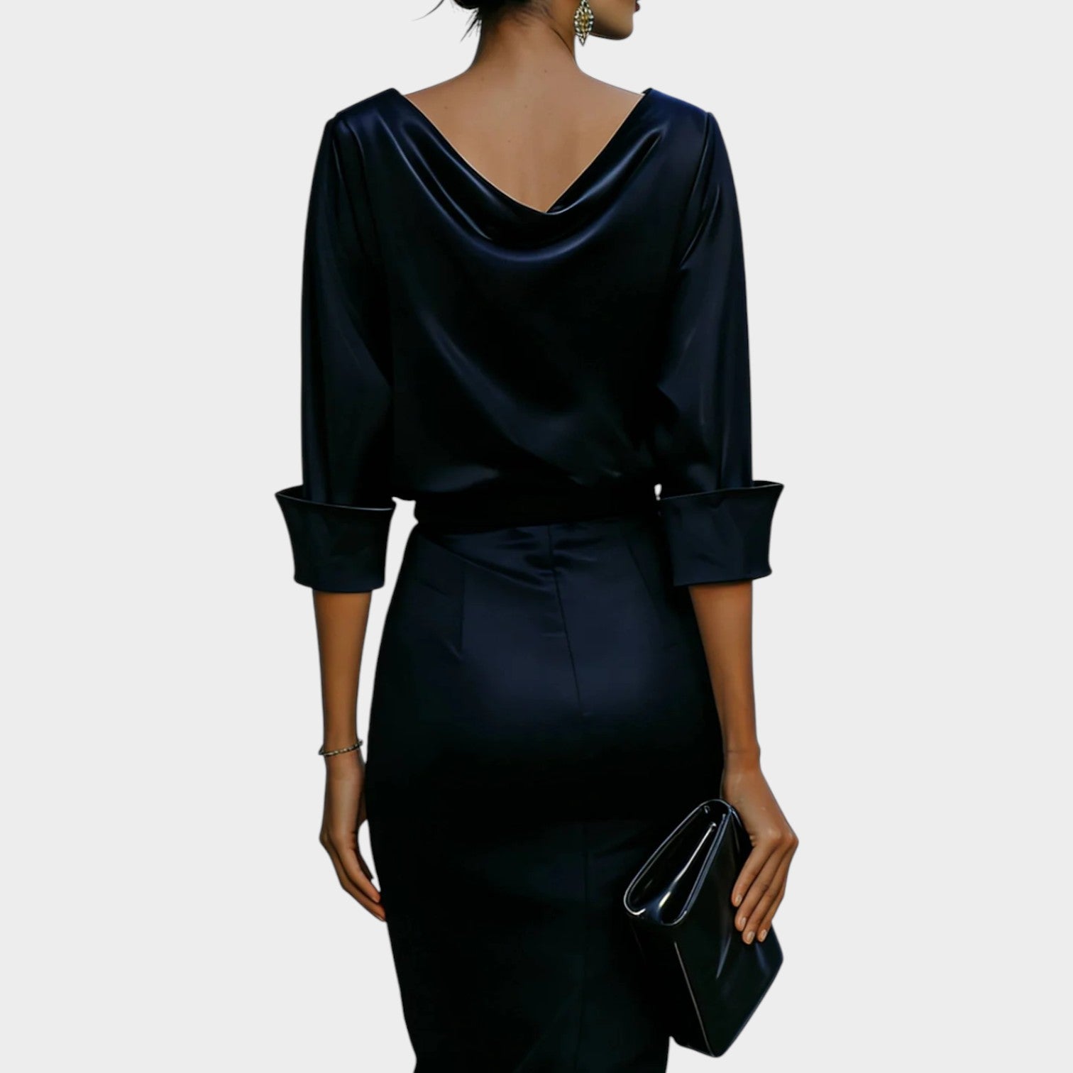 Vestido Satin Évora