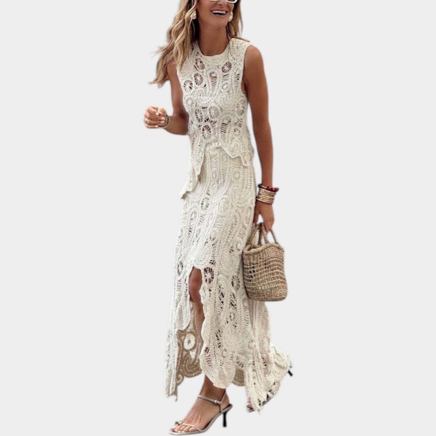 Vestido Crochet Alma