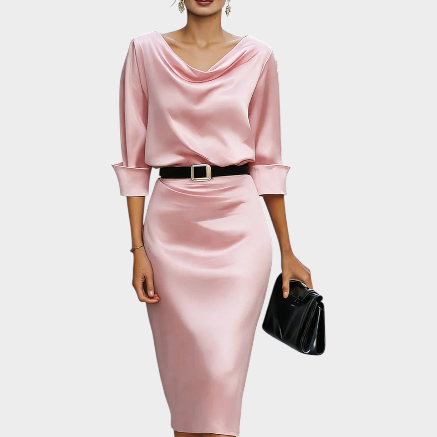 Vestido Satin Évora