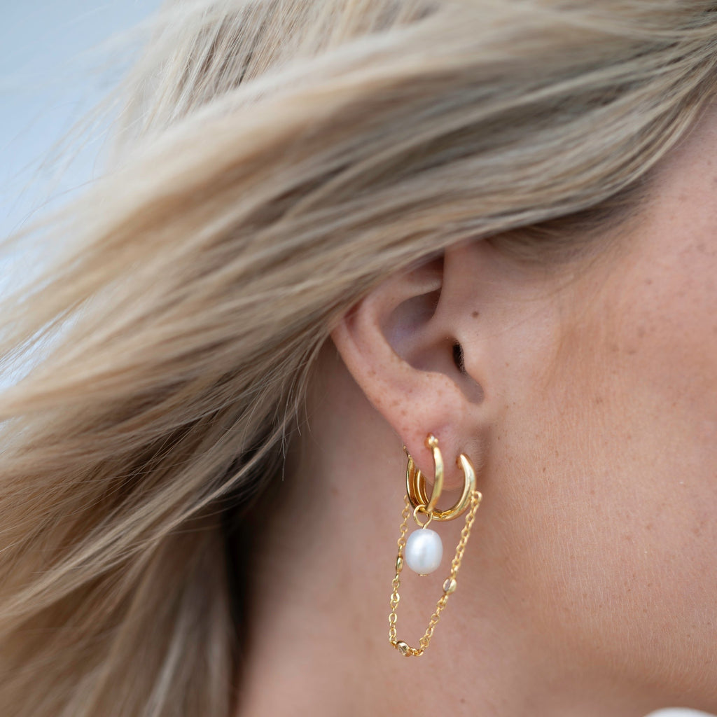 Pendientes Celeste