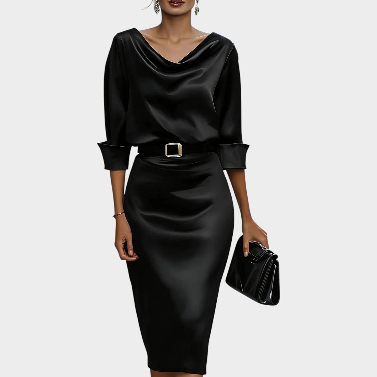 Vestido Satin Évora