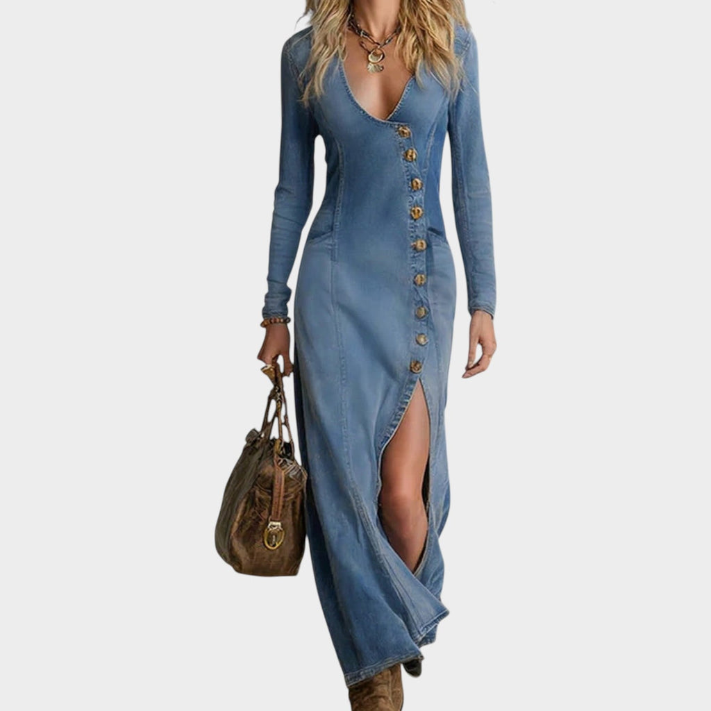 Vestido Denim Azure