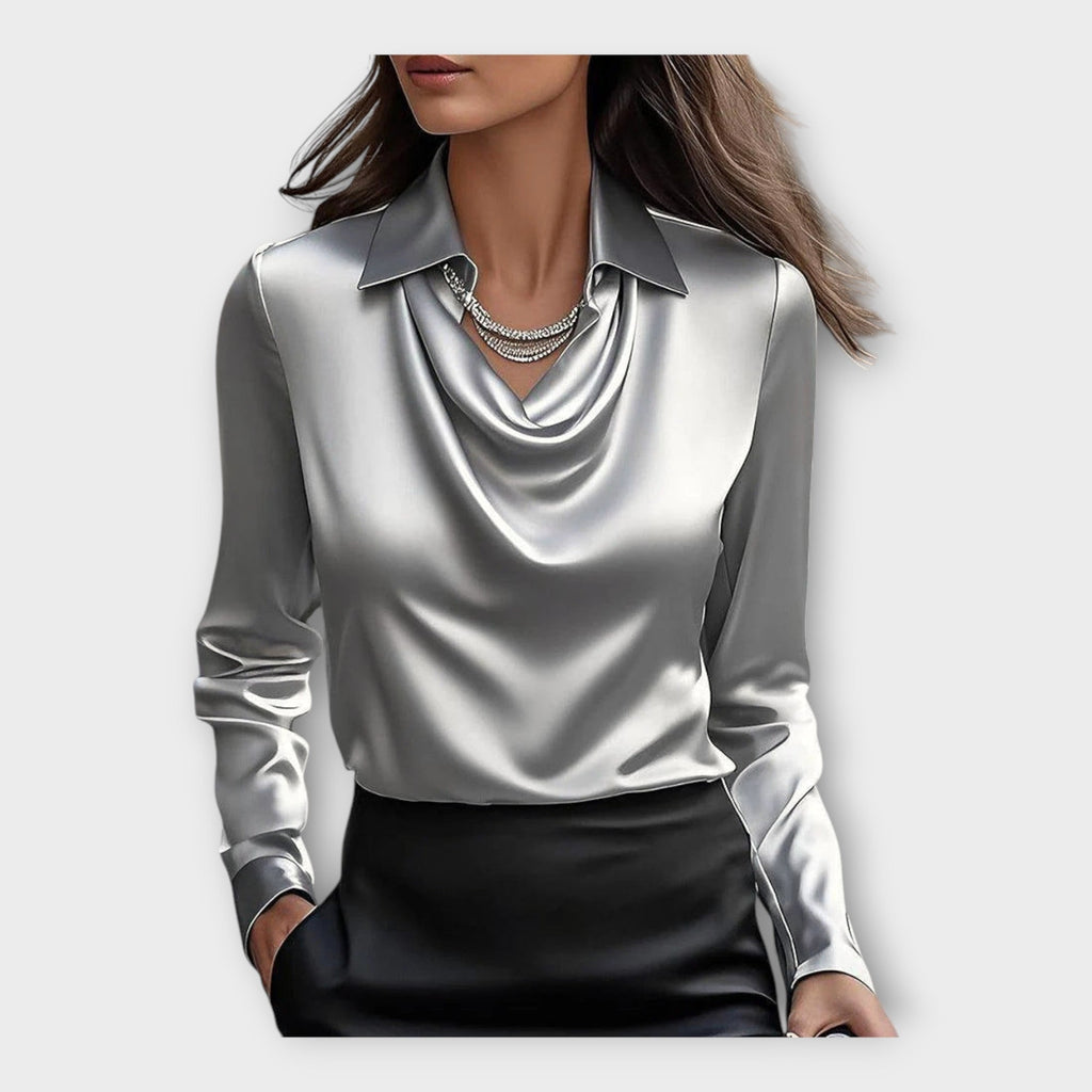 Blusa Satin Céline