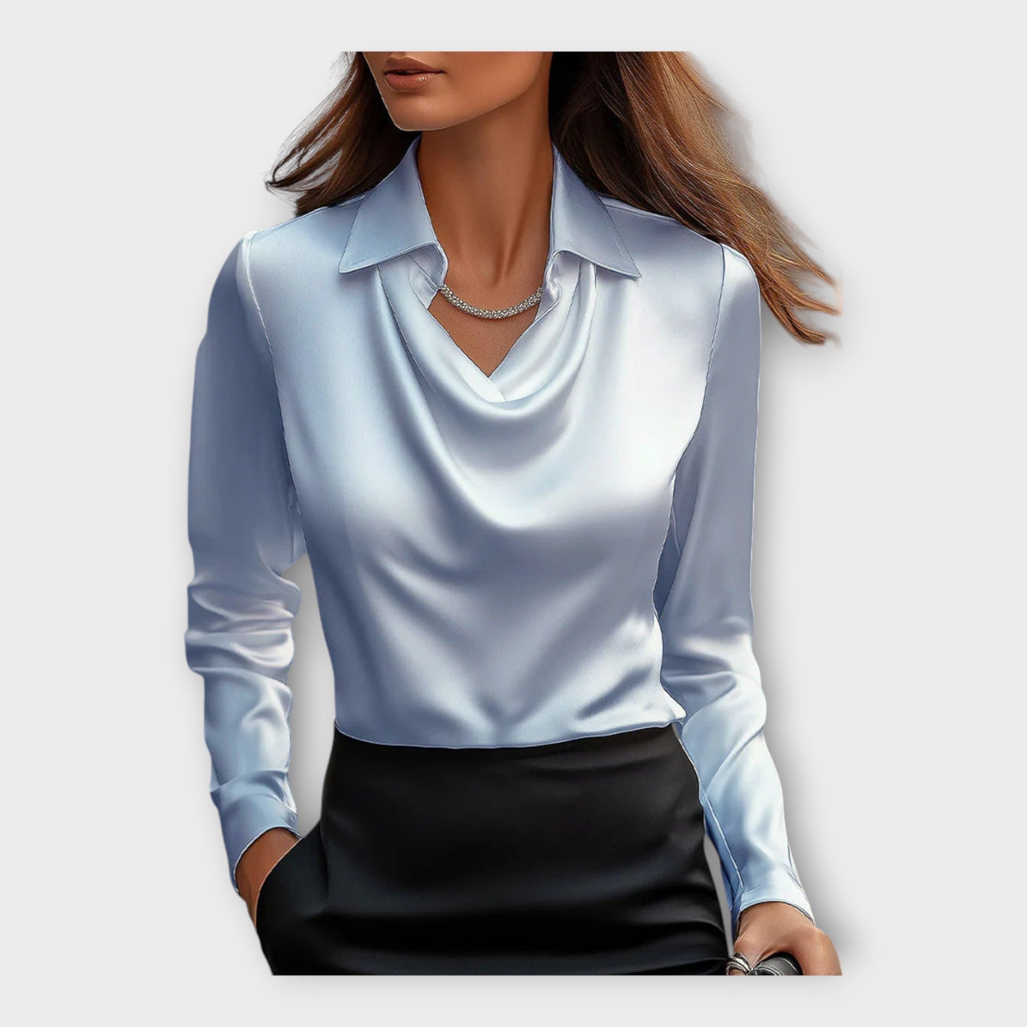 Blusa Satin Céline