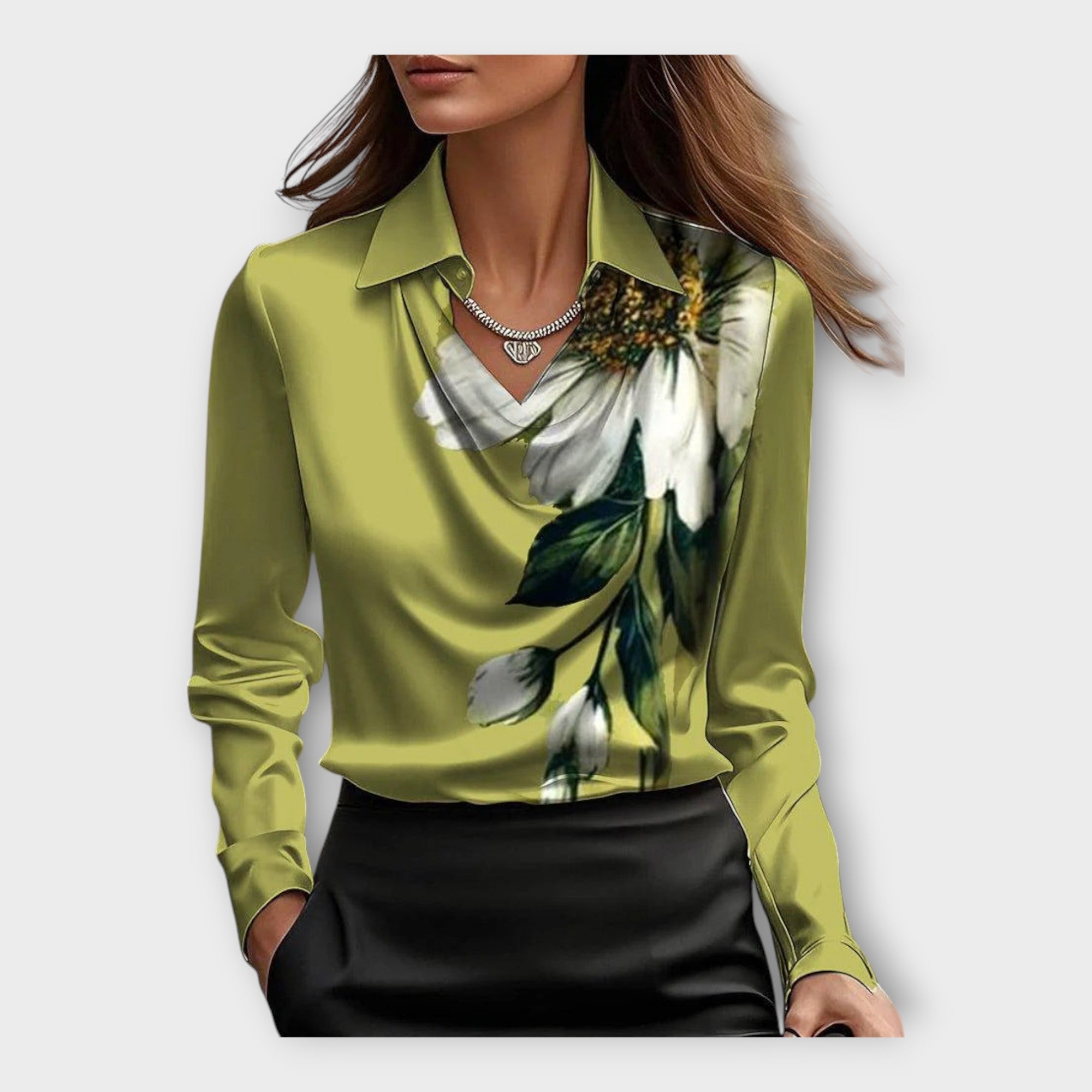 Blusa Satin Céline